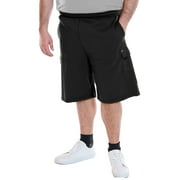 Wrangler Men’s Big and Tall Cargo Fleece Shorts, 10” Inseam, Sizes 1XL-6XL